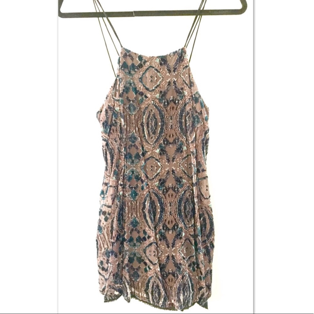 Geode Pattern Mini Dress 💠 - Picture 2 of 8
